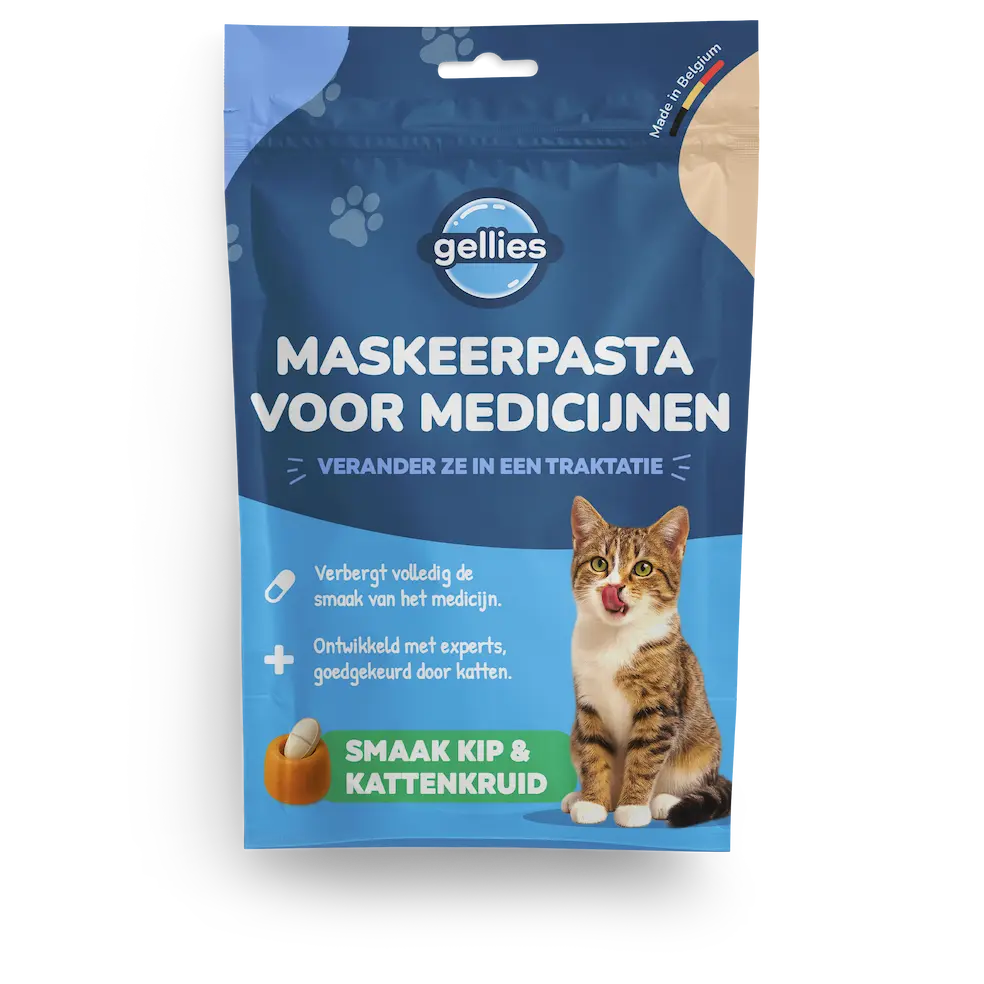 Gellies - Maskeerpasta met Kip & Kattenkruid