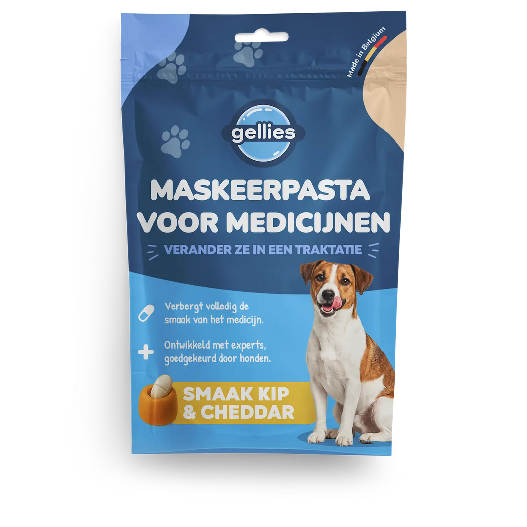Gellies - maskeerpasta met Kip & Cheddar