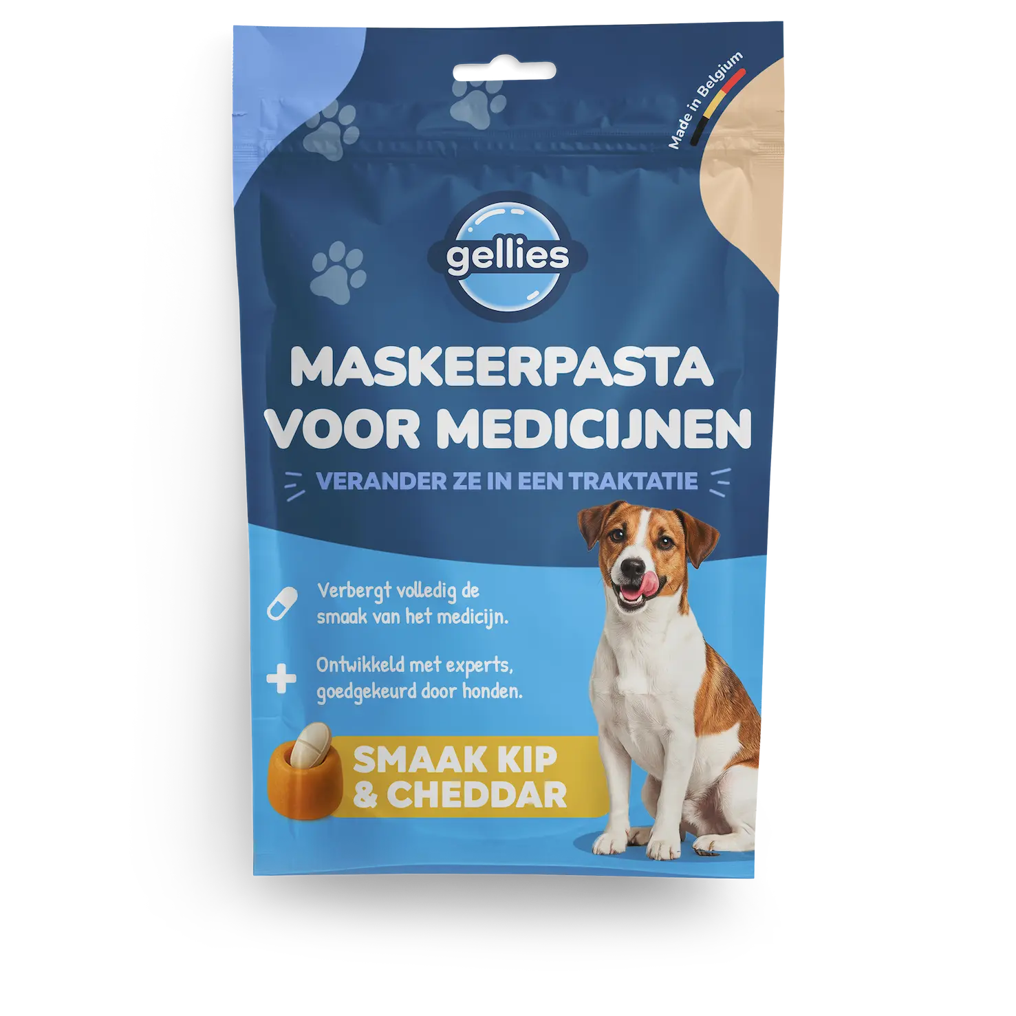 Gellies - maskeerpasta met Kip & Cheddar