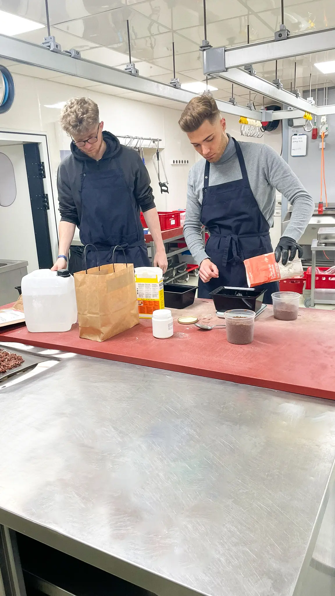 Production d'un lot de test