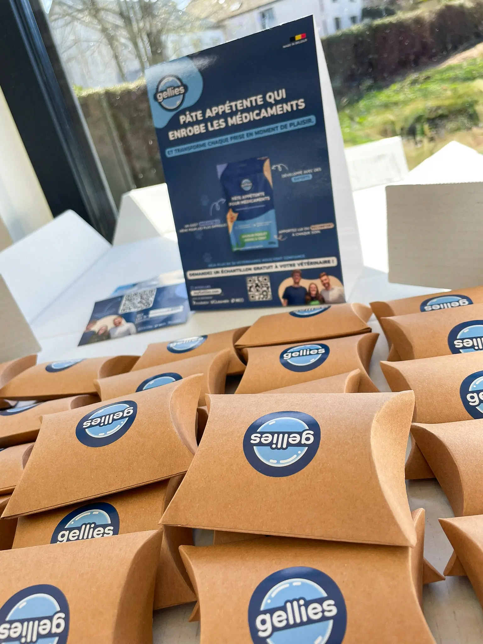 Nos échantillons distribués chez plus de 200 vétérinaires